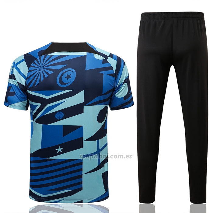 Chandal del Inter Milan Manga Corta 2022-2023 Azul
